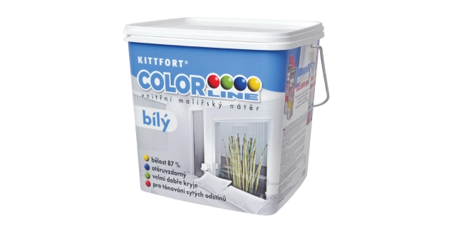 Colorline bílý malířský nátěr 1,5 kg                                                                                                                                                                                                                      